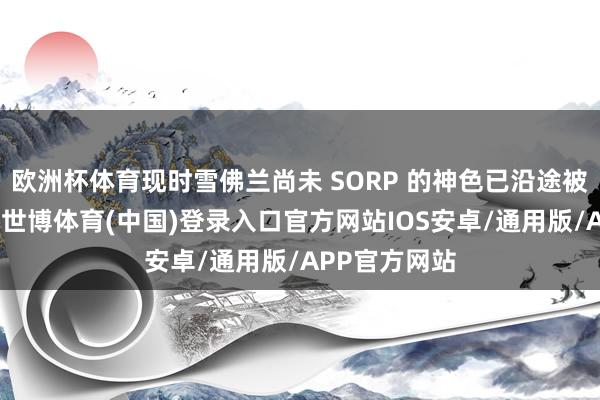 欧洲杯体育现时雪佛兰尚未 SORP 的神色已沿途被无穷期延长-世博体育(中国)登录入口官方网站IOS安卓/通用版/APP官方网站